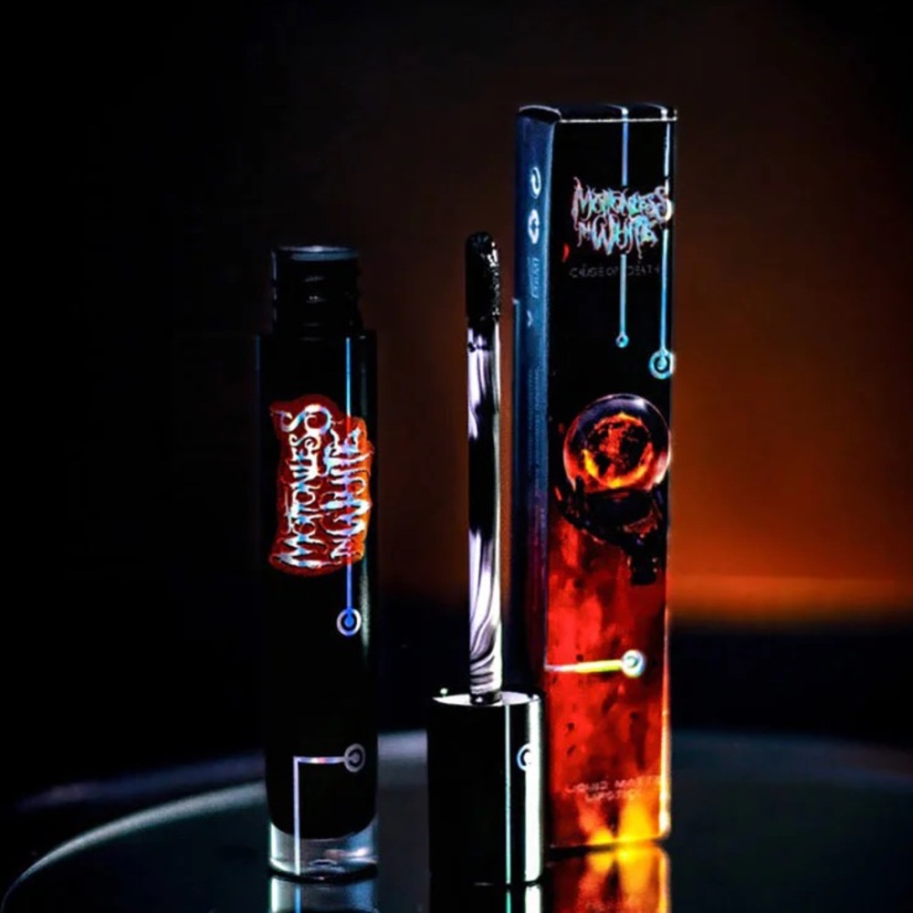 Motionless in White Scoring The End Of The World Liquid Lipstick Curst Kosmetics